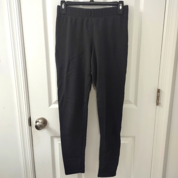 TALL Old Navy High-Waisted Fleece-Lined Legging Charcoal Gray Size M - Picture 2 of 6